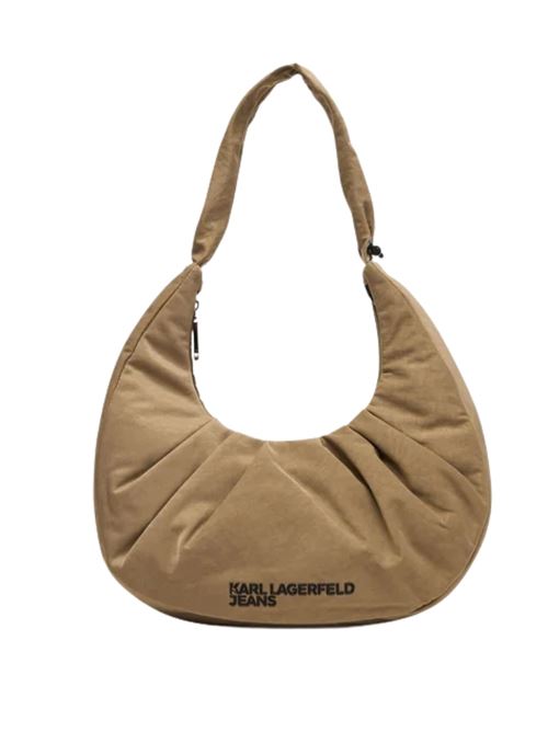 Borsa in tessuto arricciato Karl Lagerfeld jeans | B2W30145112